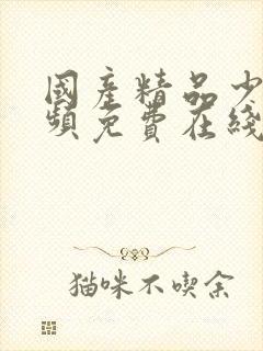 国产精品少妇视频免费在线观看