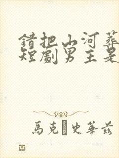 错把山河葬相思短剧男主是谁