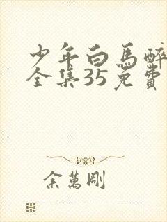 少年白马醉春风全集35免费观看