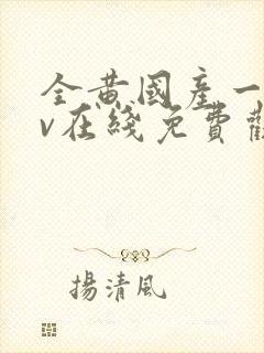 全黄国产一级av在线免费观看