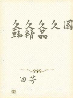 久久久久国产日韩精品