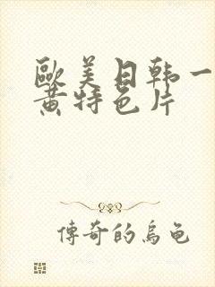 欧美日韩一级特黄特色片