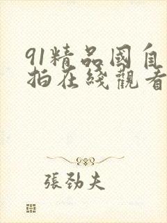 91精品国自产拍在线观看不卡