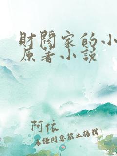 财阀家的小儿子原著小说