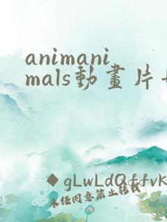 animanimals动画片哪里看
