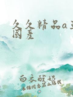 久久精品a亚洲国产