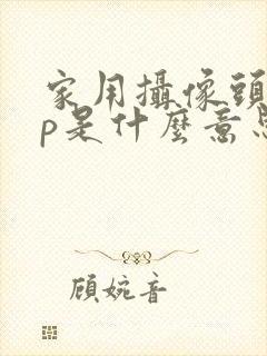 家用摄像头5mp是什么意思