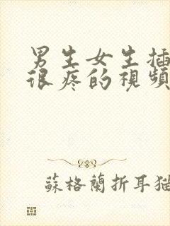 男生女生插插插很疼的视频