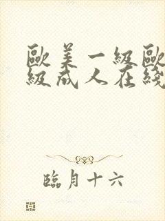 欧美一级欧美三级成人在线视频