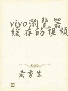 vivo浏览器缓存的视频怎么导出来