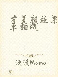 有美颜效果的微单相机