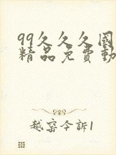 99久久久国产精品免费动