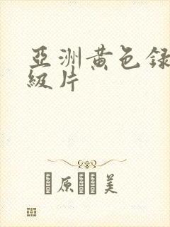 亚洲黄色录像一级片