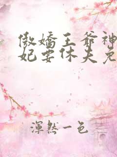 傲娇王爷神医王妃要休夫免费阅读