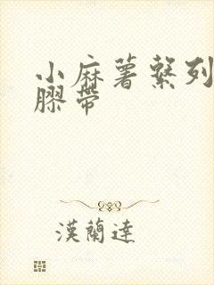 小麻薯系列手帐胶带