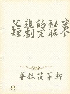 父亲的秘密免费短剧完版全集