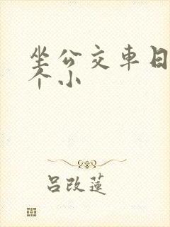 坐公交车日了两个小