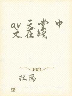av 天堂 中文在线
