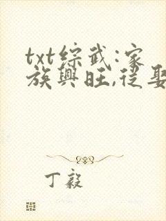 txt综武:家族兴旺,从娶邀月开始下载