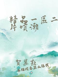 精品一区二区毛片喷潮