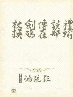 杖剑传说礼包兑换码在哪输入