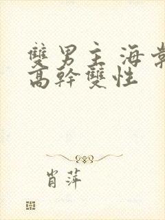 双男主 海棠 高干双性