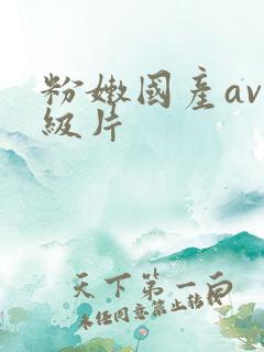 粉嫩国产av一级片