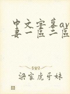 中文字幕av人妻一区二区网站