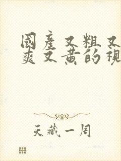 国产又粗又猛又爽又黄的视频重金破