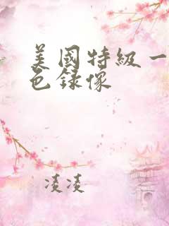 美国特级一级黄色录像