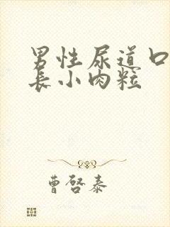 男性尿道口内侧长小肉粒