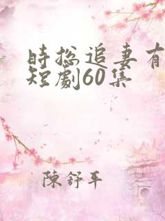 时总追妻有点甜短剧60集