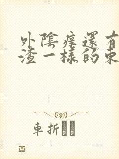 外阴痒还有豆腐渣一样的东西