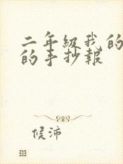 二年级我的家乡的手抄报