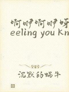 啊咿啊咿呀 feeling you know什么歌