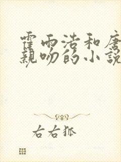 霍雨浩和唐舞桐亲吻的小说