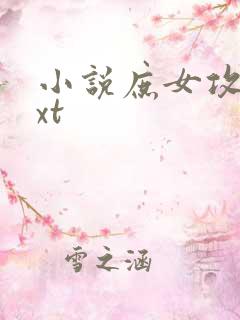 小说庶女攻略txt