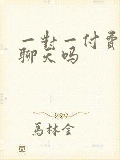 一对一付费视频聊天吗