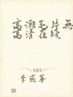 高潮毛片无遮挡高清在线