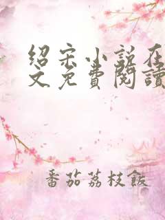 绍宋小说在线全文免费阅读