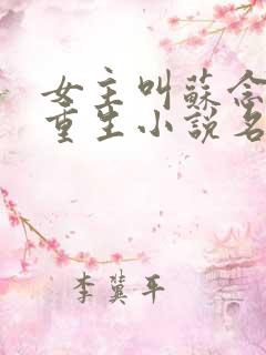 女主叫苏念笙的重生小说名字