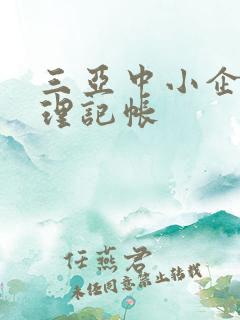 三亚中小企业代理记帐