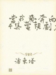 当我飞奔向你24集电视剧免费观看高清