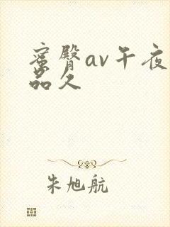 蜜臀av午夜精品久