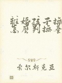 离婚孩子抚养权怎么判抚养费