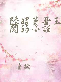 陆昭菱晋王周时阅的小说