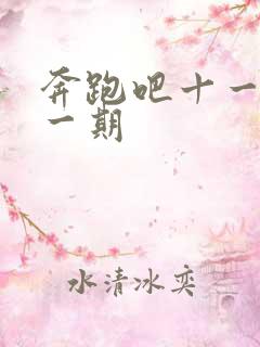 奔跑吧十一季十一期