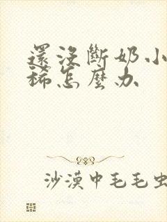 还没断奶小猪拉稀怎么办