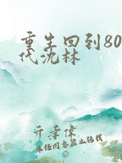 重生回到80年代沈林