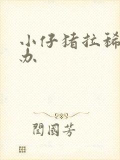 小仔猪拉稀怎么办